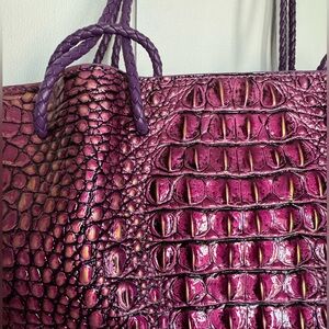 NWT Vegan croc 🐊 💜 fashion boutique handbag